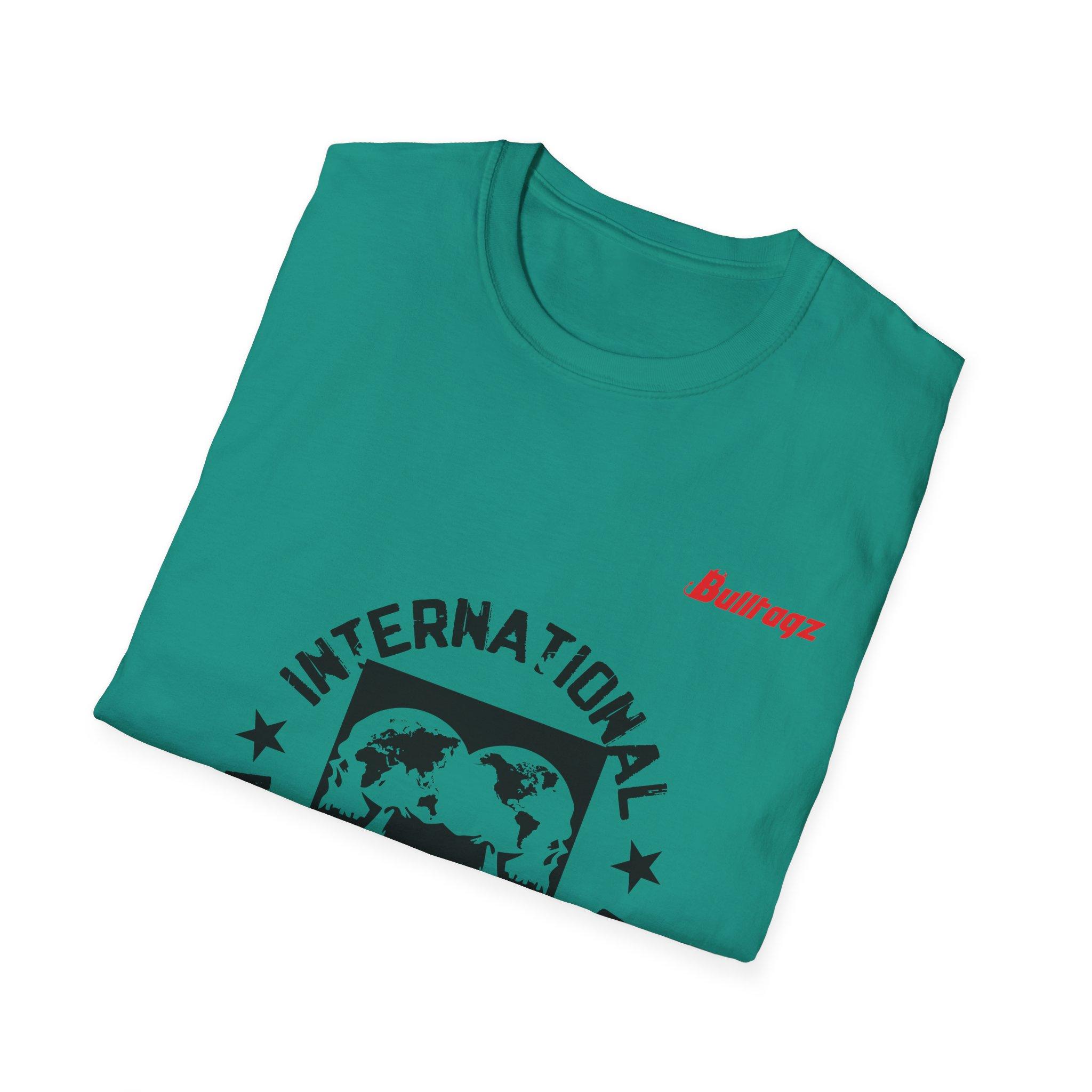 International Monstrosity Fraud Graphic T-Shirt - Unisex Softstyle Tee - Image 8