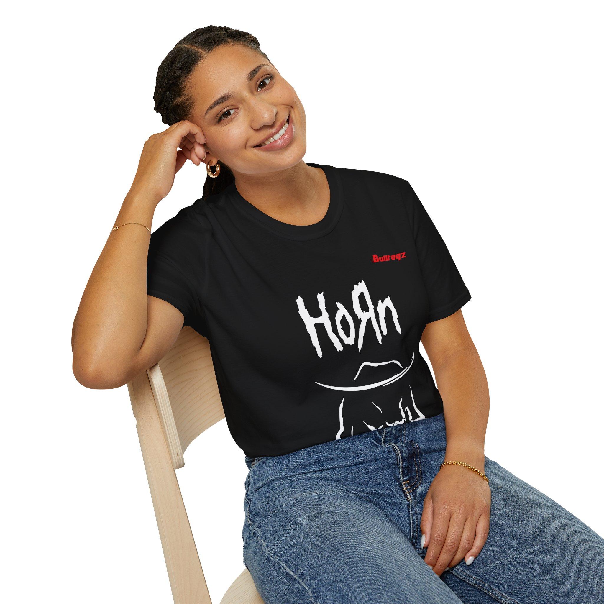 ‘Horn’ Graphic of the Wild | Dark Festival Streetwear, Bold & Untamed” - Image 6