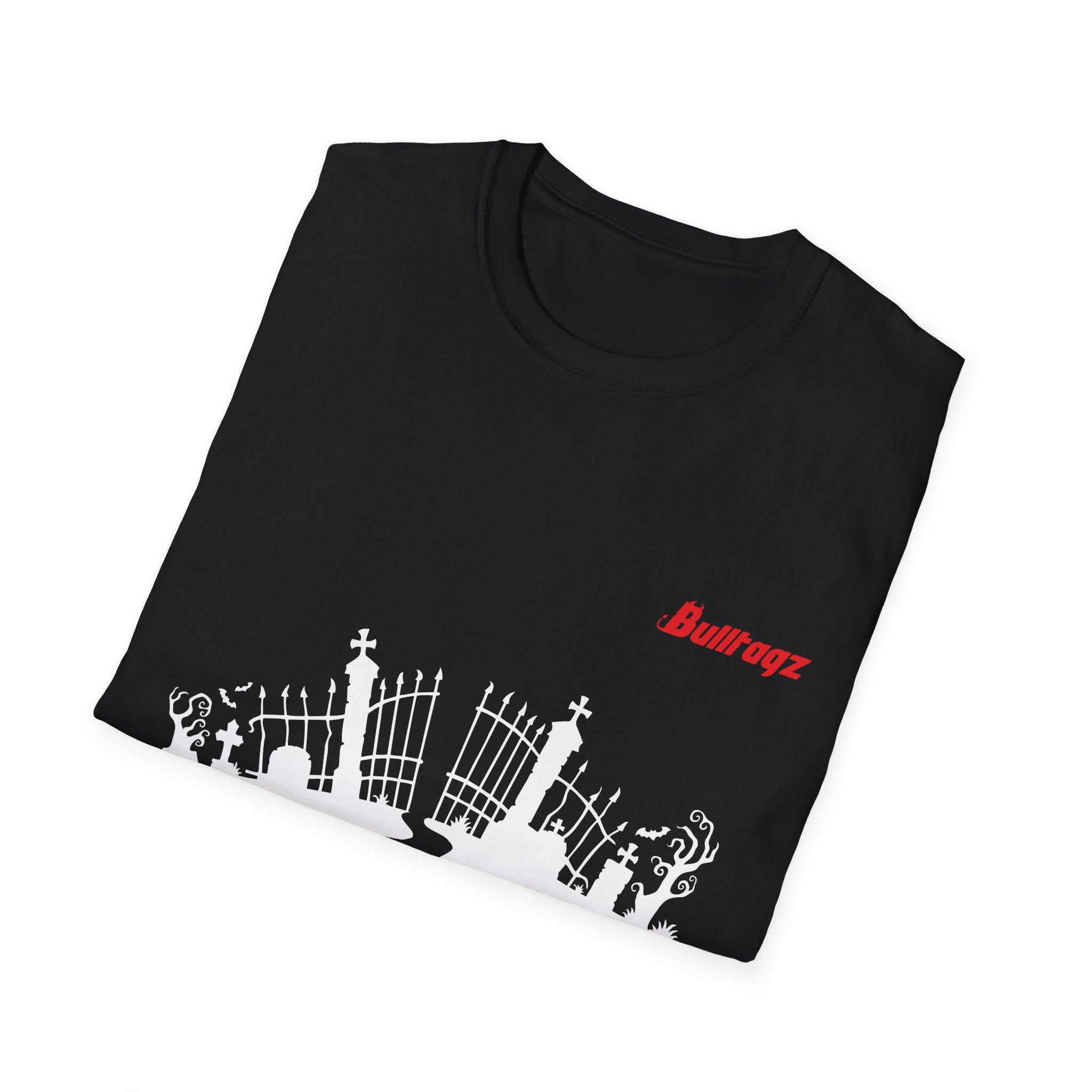 Bulltagz 'Where the Race Ends' Unisex Softstyle T-Shirt - Perfect for Racing Fans - Image 4