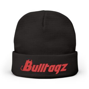 👹 Bulltagz Beanie 👹 Cold? Good. Stay mean. Look clean.