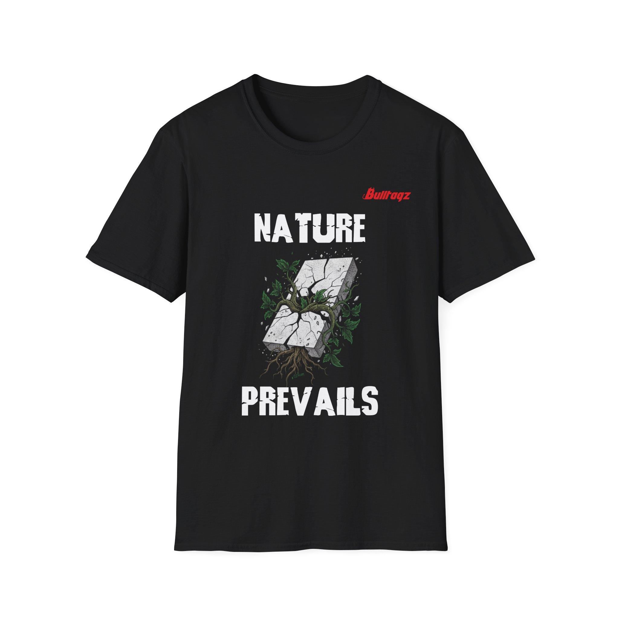 Nature Prevails Graphic Unisex T-Shirt, Nature Lover Gift, Eco-Friendly Tee, Casual Wear, Outdoor Adventure Apparel