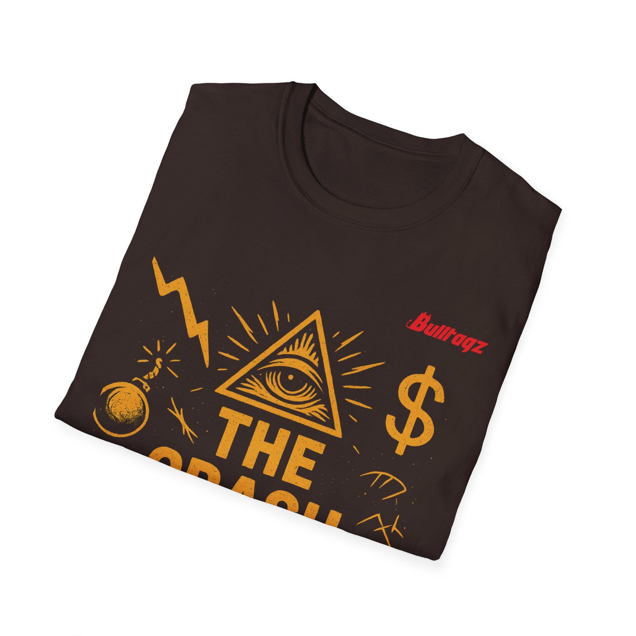 T-Shirt — “The Crash Is Coming!” Conspiracy Graphic Tee - Image 8