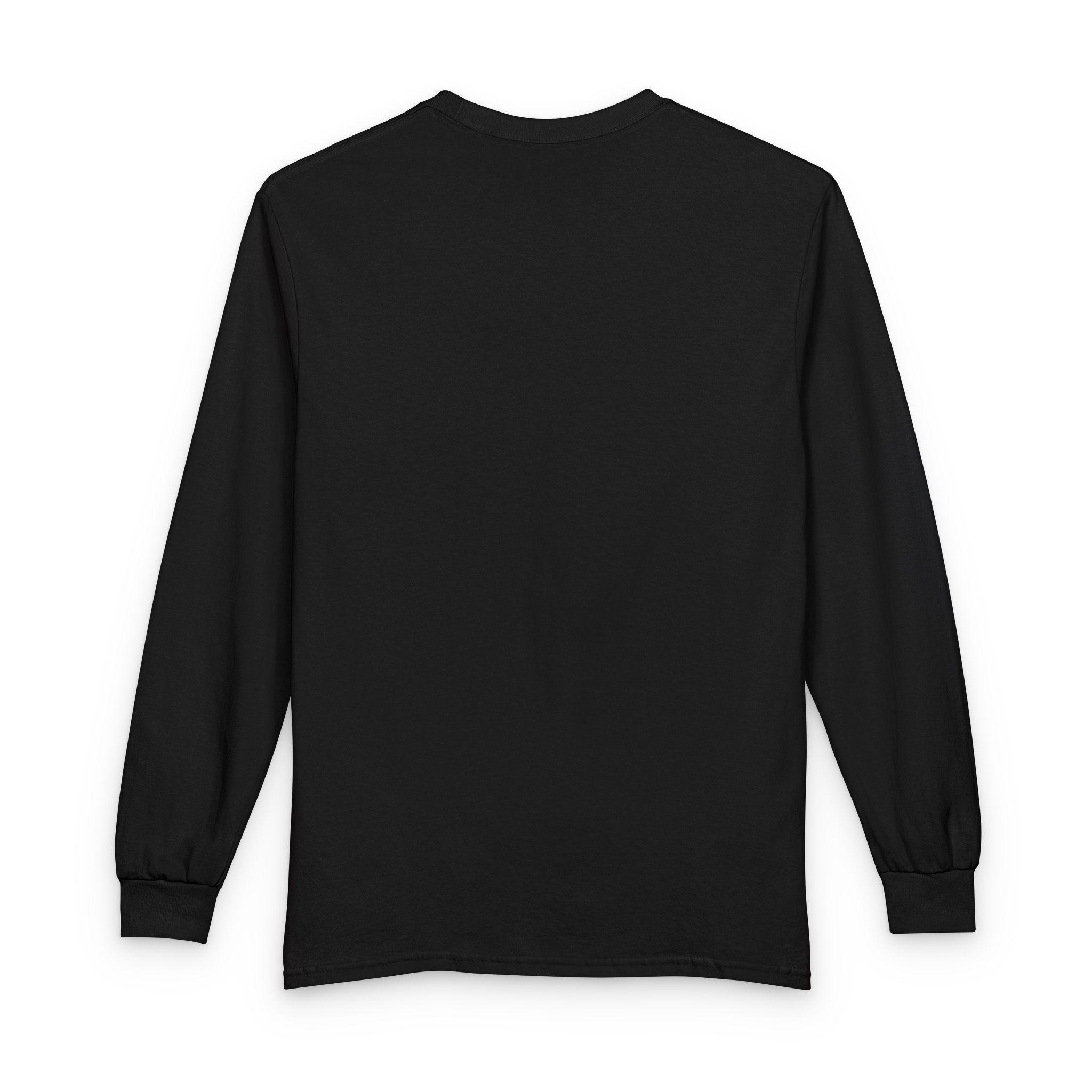Raising Hell Long Sleeve Shirt — Fiery Skull Rocker Tee - Image 3