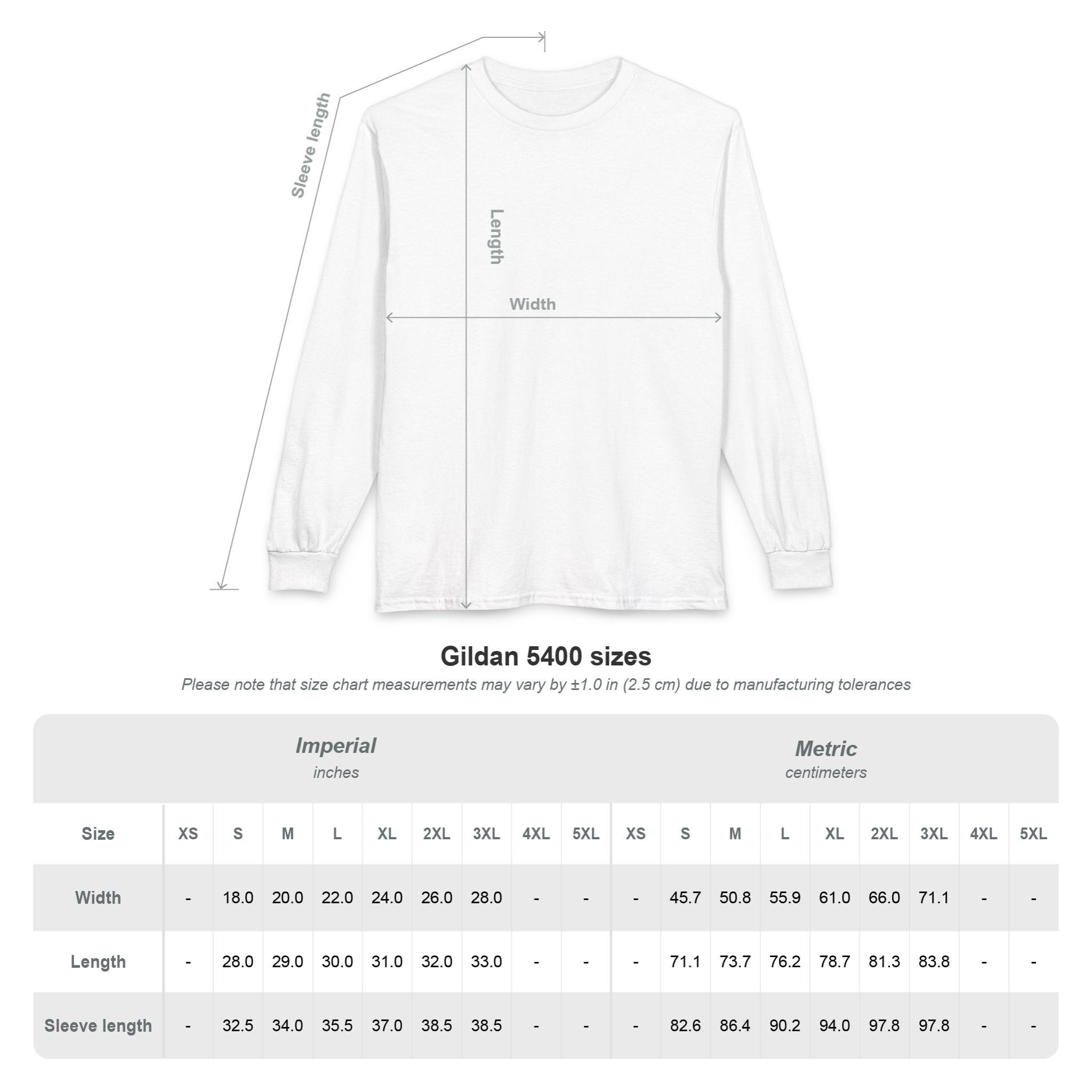 Raising Hell Long Sleeve Shirt — Fiery Skull Rocker Tee - Image 4