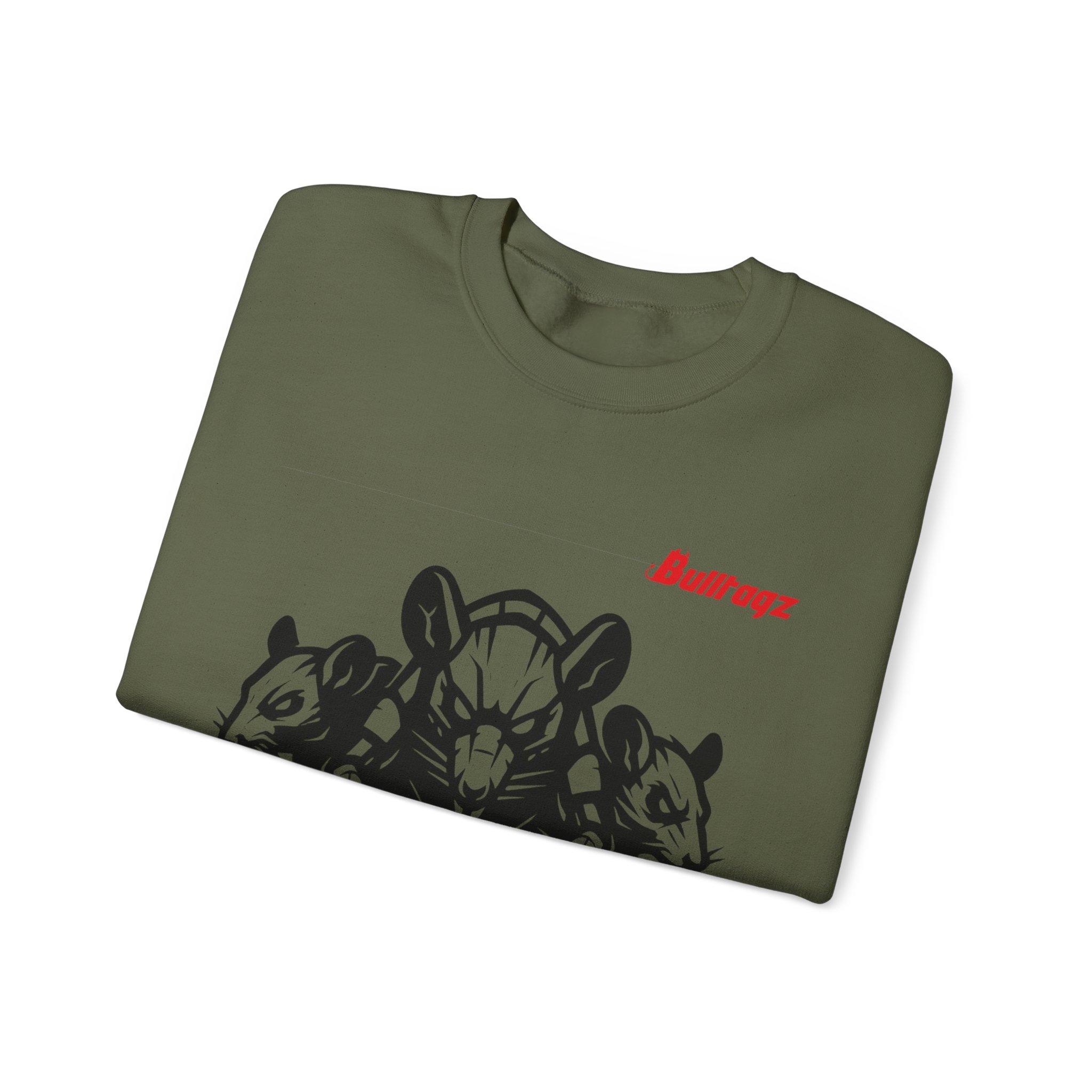 Universe 25 Crewneck Sweatshirt – Rat Trio Graphic Pullover - Image 3