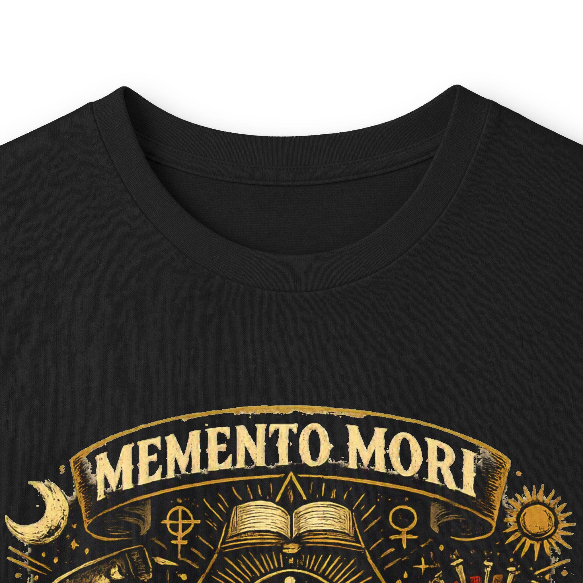 Memento Mori Skull Crest Long Sleeve Tee - Image 3